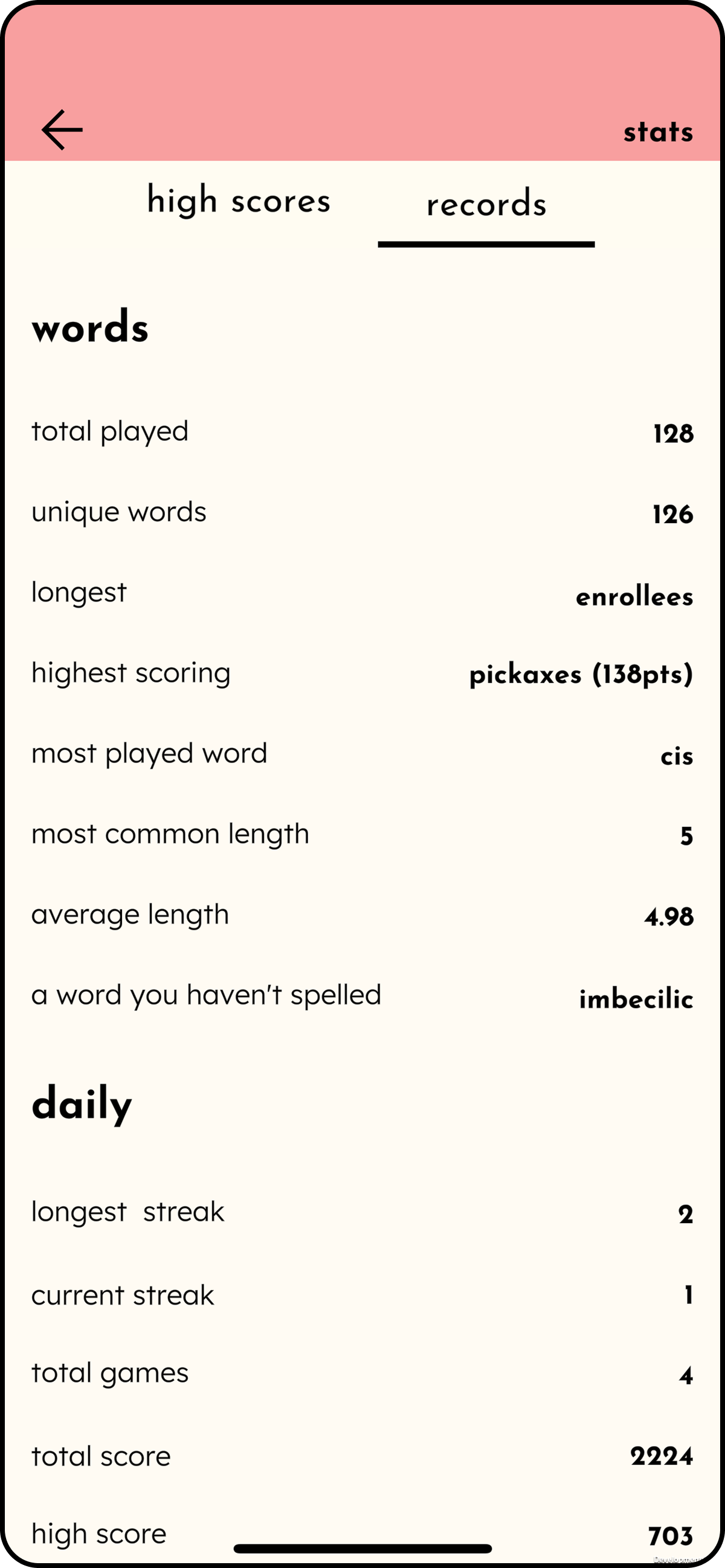 Spellitaire Screenshot 5